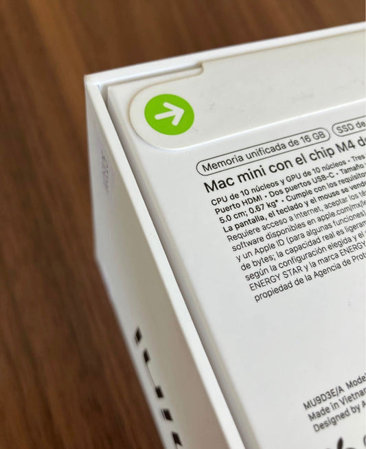 Mac Mini M4 256gb Sellada